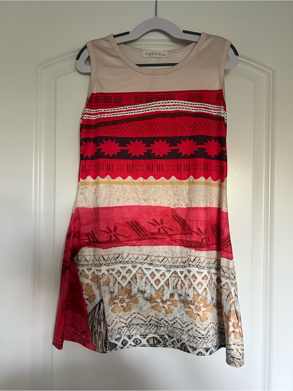 Lightweight Sleeveless Moana themed dress